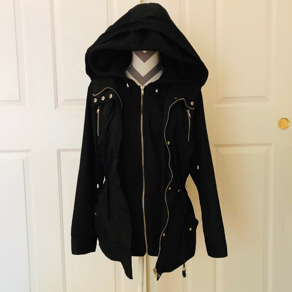 Angel Kiss Jacket Layered Rain Coat Junior Size 1x